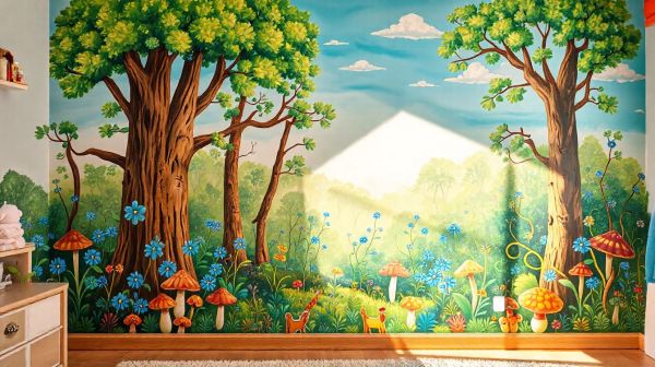 10 idées originales pour un papier peint d'enfant inspirant