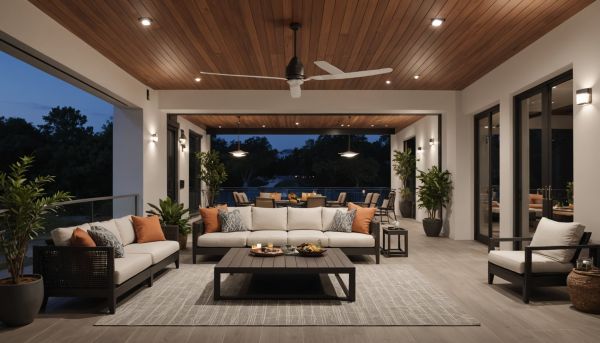 Top 5 ventilateurs de plafond extérieurs pour une terrasse agréable